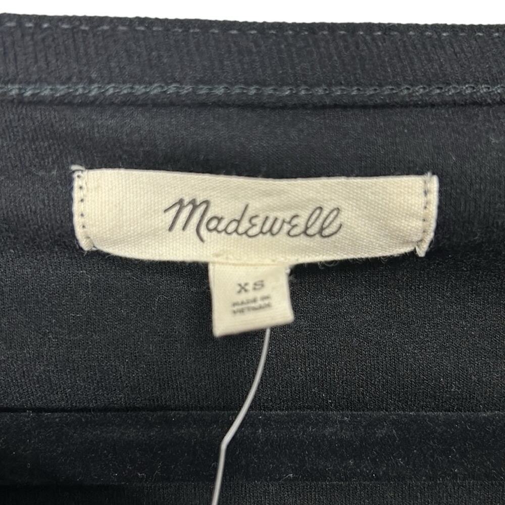 Madewell Asymmetrical Button-Front Cardigan Black Women’s size XS - Picture 6 of 12